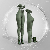 KUPRA Catsuit Outfit Olive