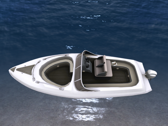 Speed Boat White