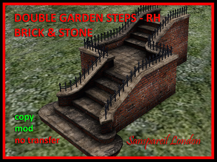 Garden Steps Double RH