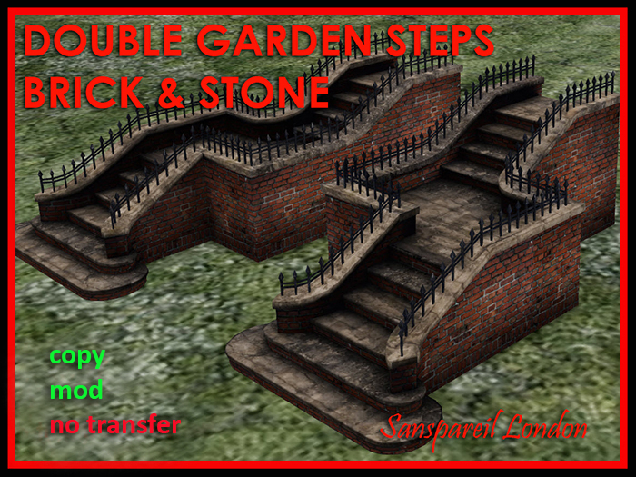 Garden Steps Double LH & RH