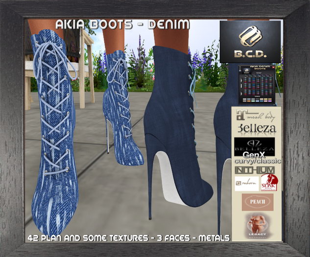 BCD Akia Boots Denim