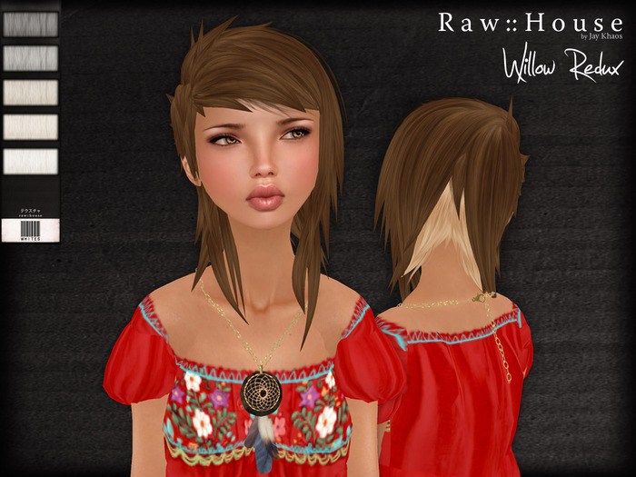 RAW HOUSE :: Willow Redux Hair [Whites]