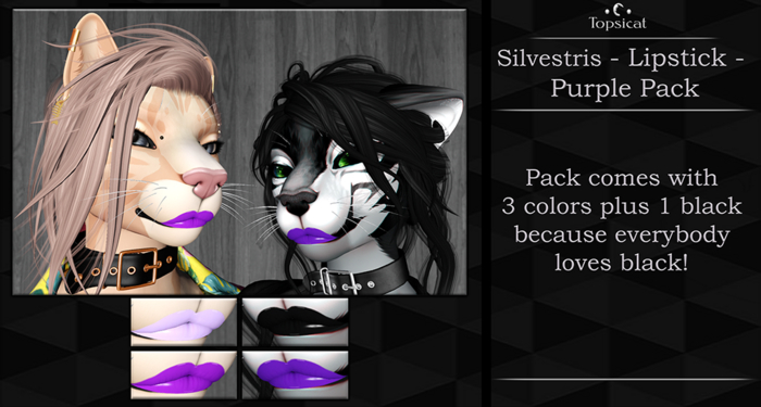 [Topsicat] Silvestris - Lipsticks - Purples