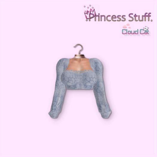.Princess Stuff. [High Cut Blouse] *Sky*
