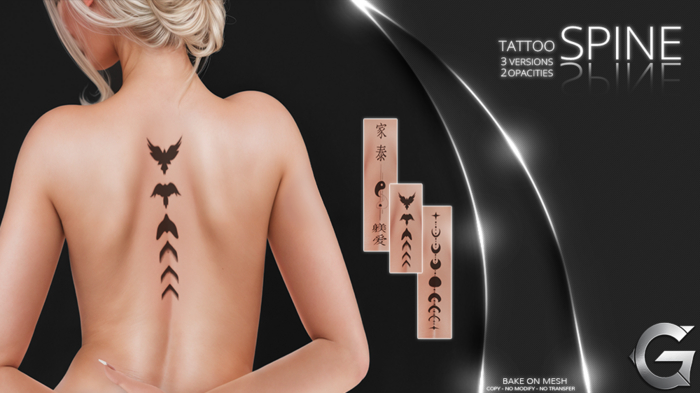 {geek} Spine Tattoo
