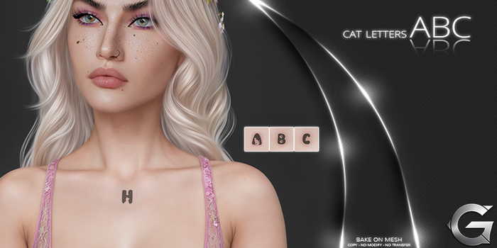 {geek} Cat Letter Abc