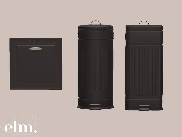 Elm. Kitchen Garbage Disposal [Black]