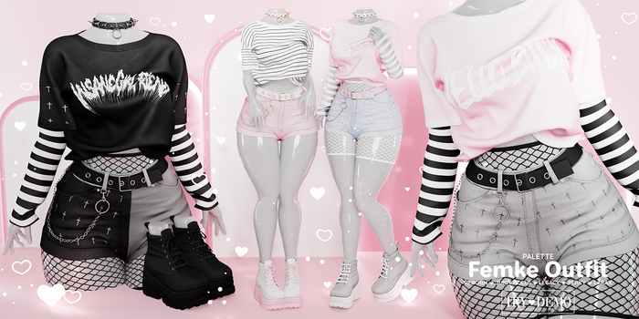 Palette - Femke Shorts [Fatpack]