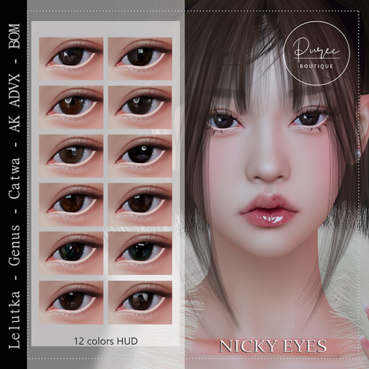PUREC- Nicky eyes Set