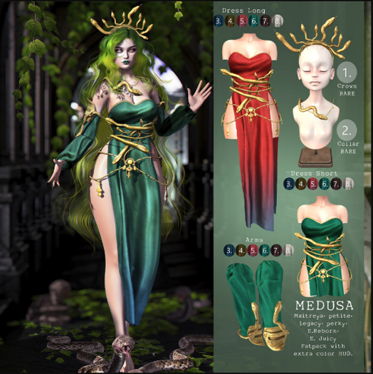 1. UNA. Meudsa Collar Juicy RARE