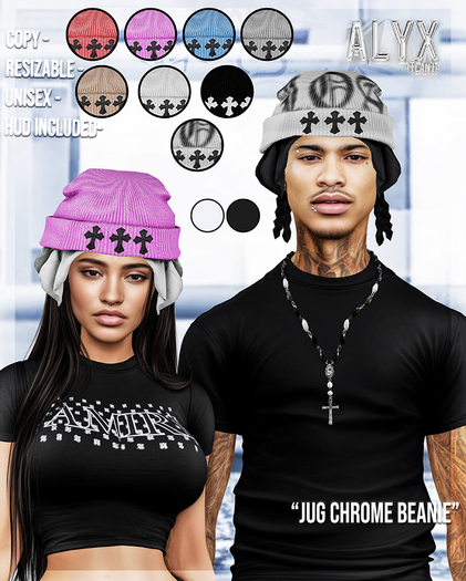 ALYX. Jug Chrome Beanie (Fat-Pack)