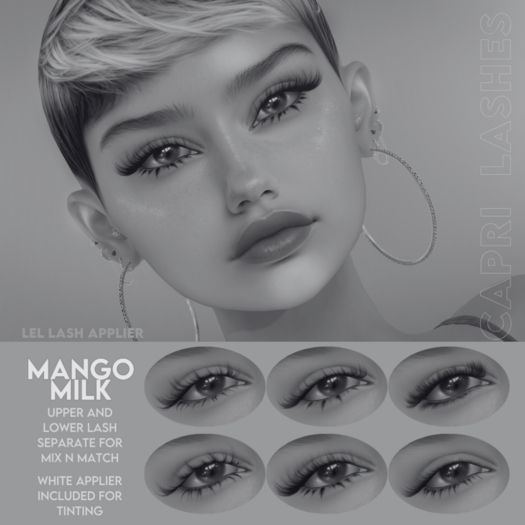 Mango Milk  Capri Lashes - DEMO