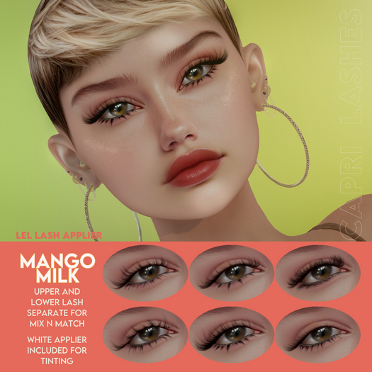 Mango Milk  Capri Lashes Pack