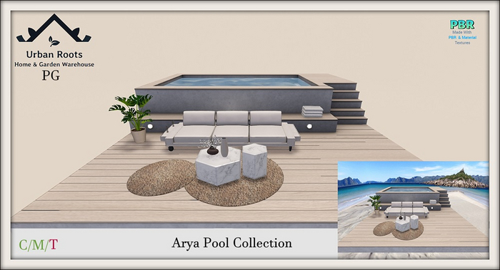 UR Arya Pool Collection (PG) 