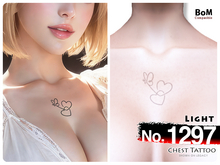 (Chest Tattoo) No.1297 Light