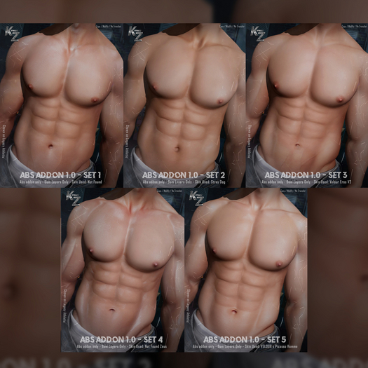 KARMAZZ Abs Addon 1.0 - FATPACK (REZZ TO UNPACK)