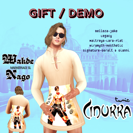 WN  Cinukku Tunic - Gift/DEMOS