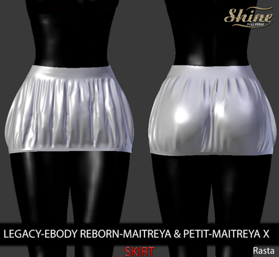 [SHINE FULL PERM] SKIRT RASTA