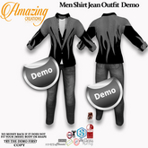 AmAzInG CrEaTiOnS Men Shirt Jean Outfit Demo 3 (65 to 104)