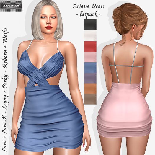 [Xprs] - Ariana Dress FATPACK (LaraX included)