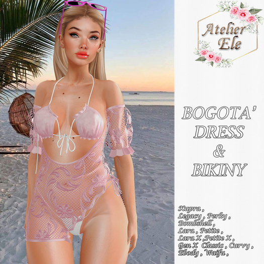 {AE} BOGOTA DRESS & BIKINY