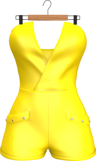 May24 - Clareta Romper Yellow - M.LaraX, Legacy/Perky/Bombshell, Kupra, Reborn/Waifu, GenX Classic/Curvy