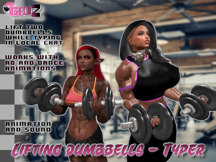 GeoZ - Lifting Dumbbells - Typer
