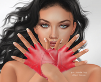 amias - EVY gloves C2 red - Maitreya - SALE !