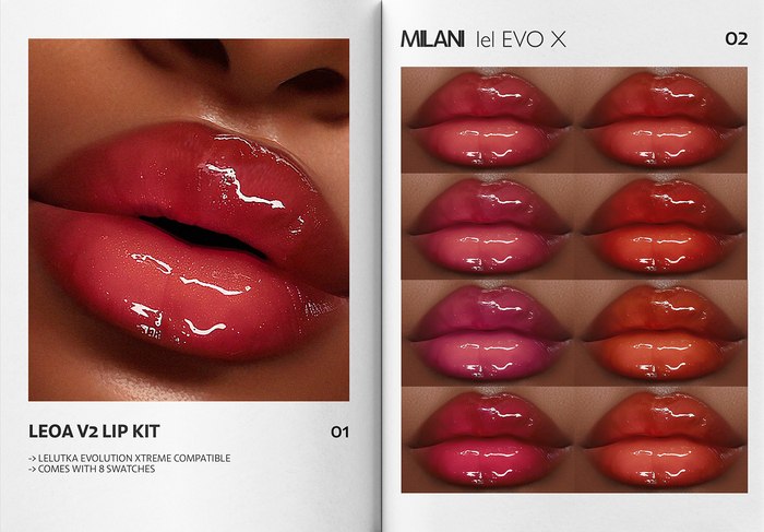 MILANI - "LEOA V2" LIP KIT / FATPACK