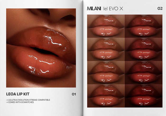 MILANI - "LEOA" LIP KIT / DEMO