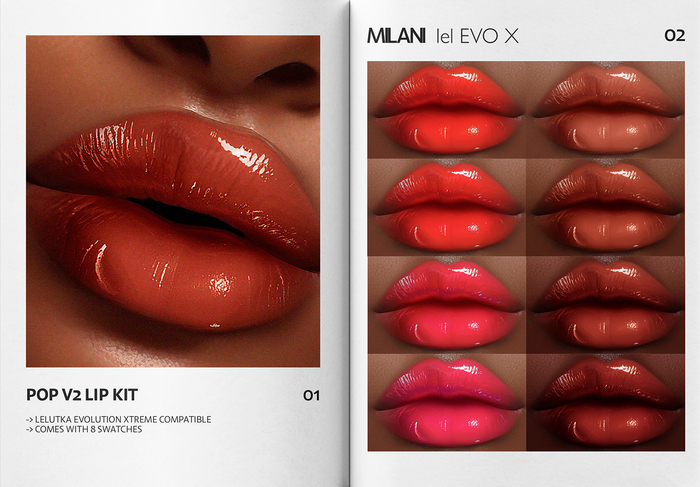 MILANI - "POP V2" LIP KIT / DEMO