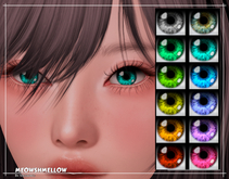 [Meowshmellow] Style 1-A Eyes Lelutka Evox Applier