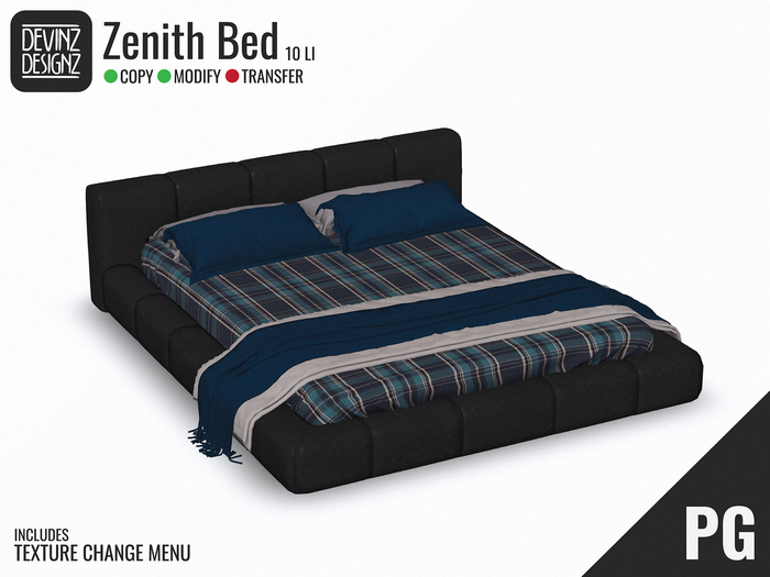 Zenith Bed (PG)