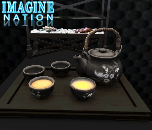 Imagine Sake Tea Set Black