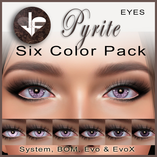 January ~ Eyes Pyrite Purple Fatpack