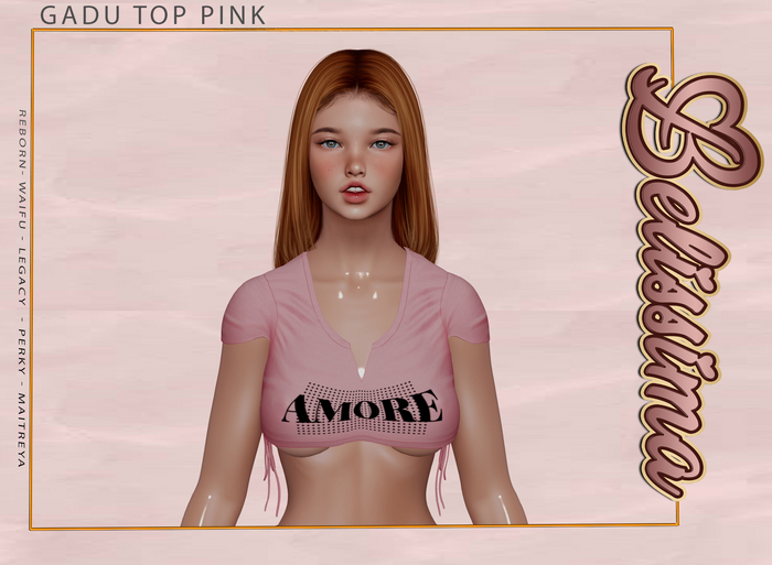 [Belissima] Gadu Top Pink