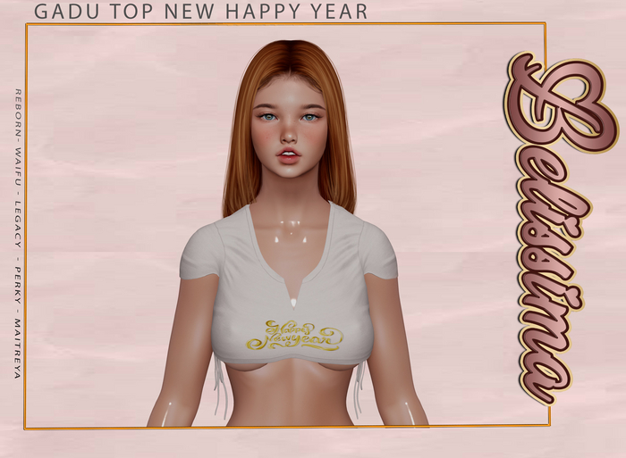 [Belissima] Gadu Top New Happy Year