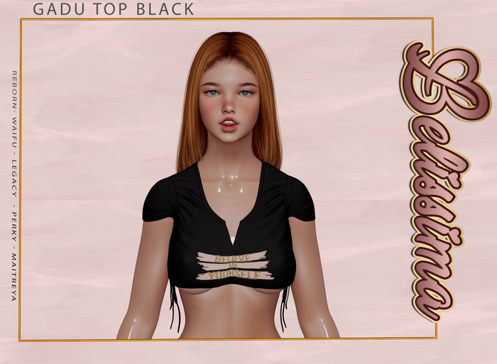 [Belissima] Gadu Top Black