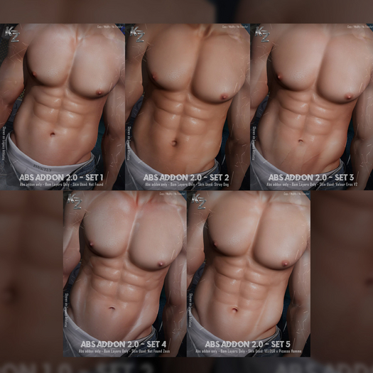 KARMAZZ Abs Addon 2.0 - FATPACK (REZZ TO UNPACK)