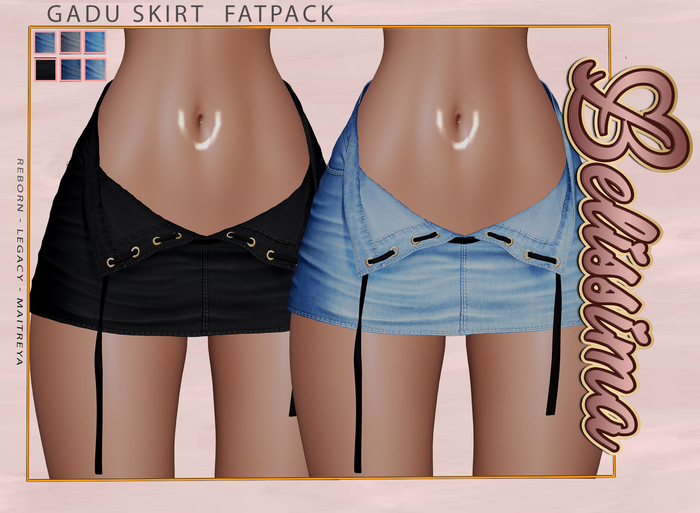 [Belissima] Gadu Skirt  Fatpack