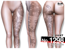 (Leg Tattoo) No.1298 Light