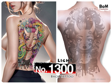 (Back Tattoo) No.1300 Light