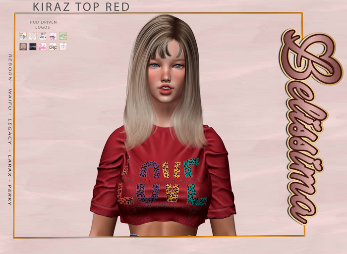 [Belissima] Kiraz Top Red