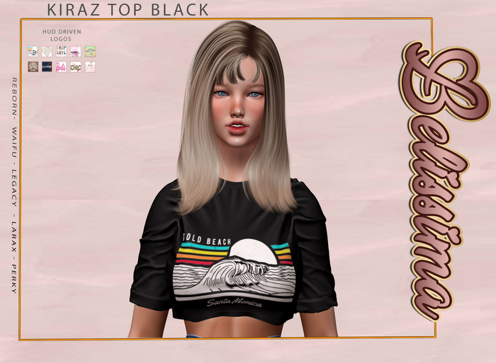 [Belissima] Kiraz Top Black