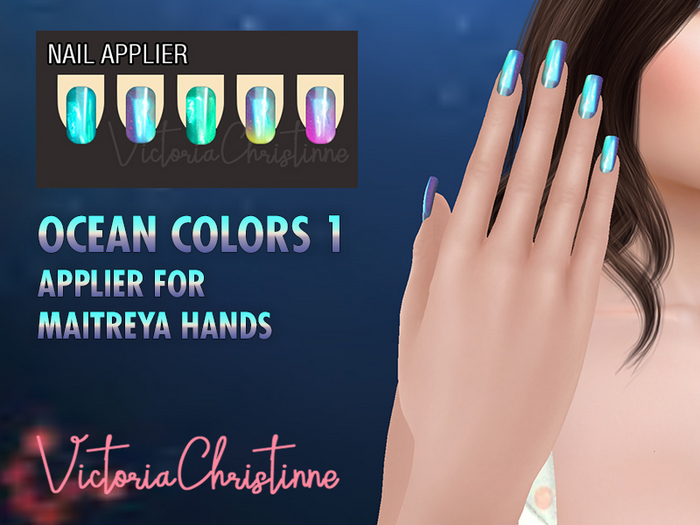 VIC Box Nails Maitreya Applier Ocean 1