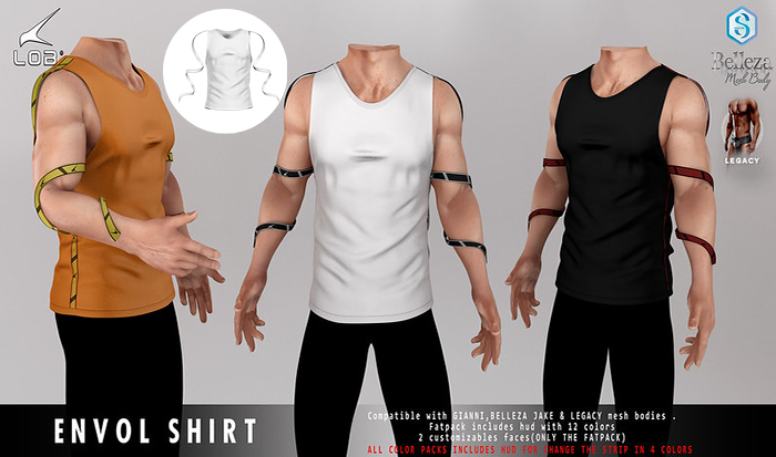 [LOB] ENVOL SHIRT - WHITE