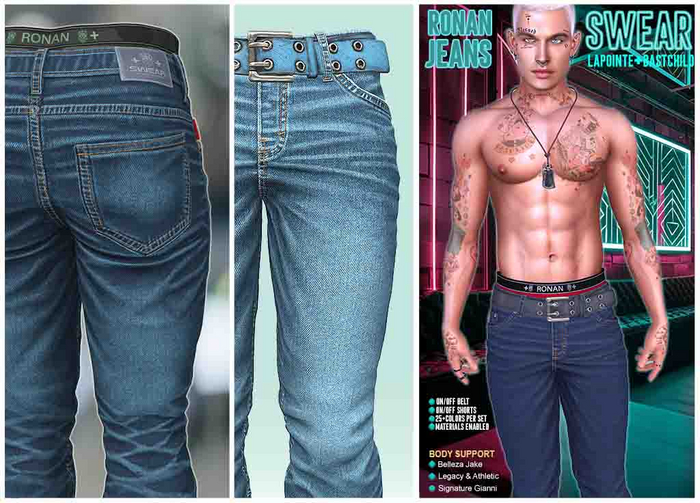 Denim Jeans - Ronan - CLEAN