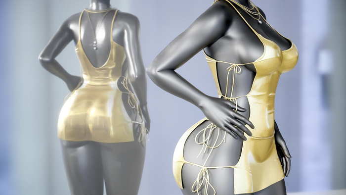 Oxana Gold Set