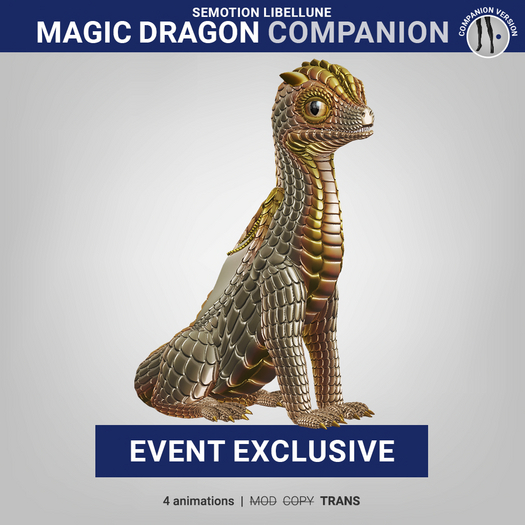 SEmotion Libellune Magic Dragon Companion EXCLUSIVE