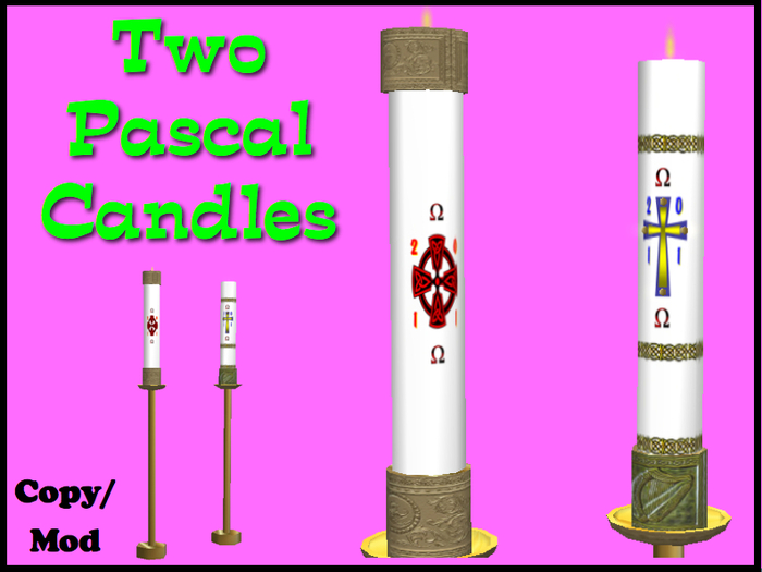 Two Pascal Candles